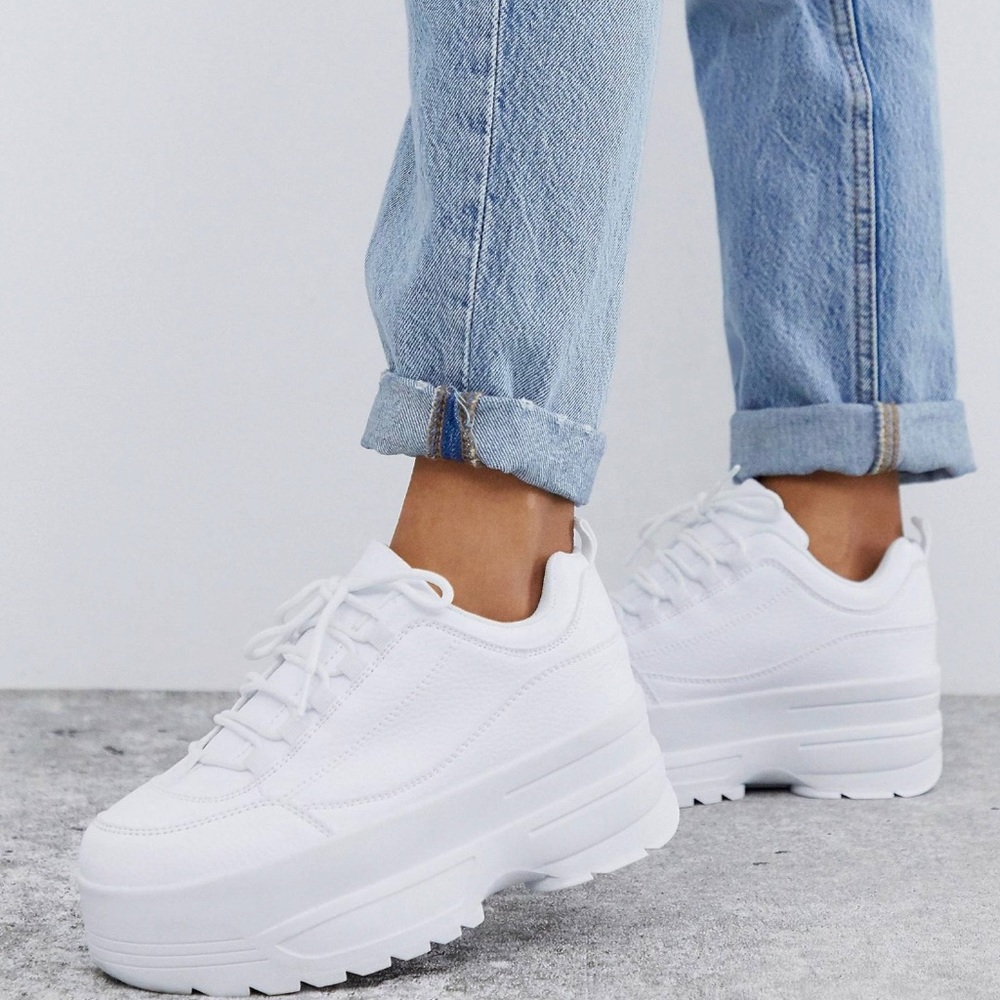 Chunky sole sneakers